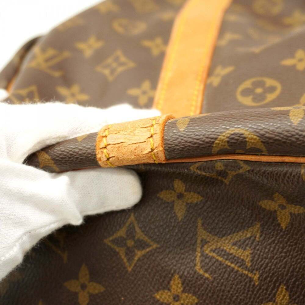 Louis Vuitton Monogram Keepall Bandouliere 55 Boston Bag M41414 Brown Men's a... - Picture 12 of 13